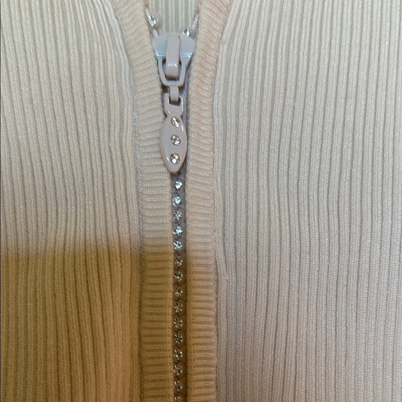 Cache Cream Ribbed Cardigan - Picture 4 of 5